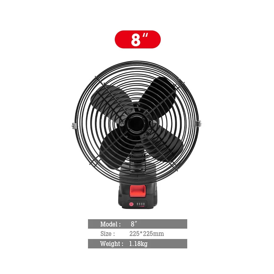 Quạt pin sử dụng tại công trường